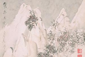 山水册之一(国画) 清 虚谷 上海博物馆藏