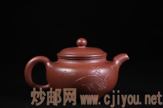 张磊 全手工《三足仿古壶》