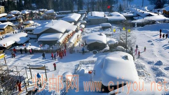 《牡丹江雪乡》取材原景