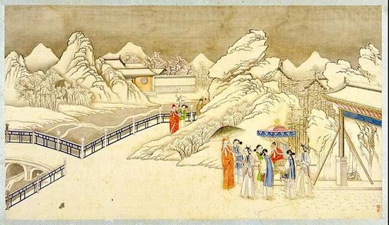 第五十回 观景远望如艳雪图据悉,此次展览将持续至2018年4月25日