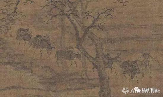 宋本《清明上河图》:送碳(图1)