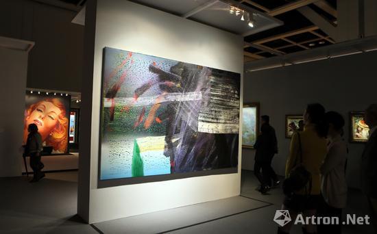 2016年,首次“倾彩”西方大师展展览现场