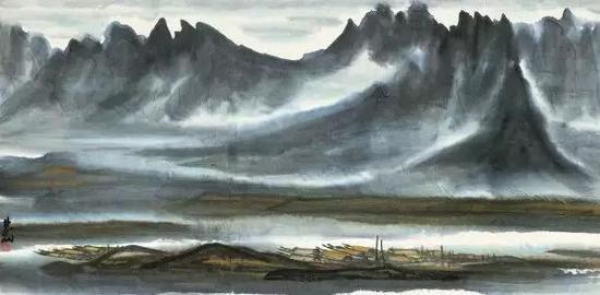 林风眠(1900~1991) 长江三峡 镜心 纸本设色 成交价:7,820,000 RMB