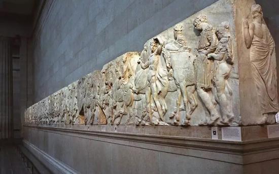 陈列于大英博物馆的埃尔金石雕(The Elgin Marbles)埃及