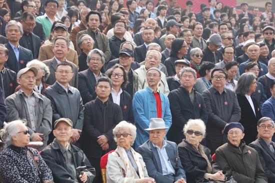 央美百年校庆现场