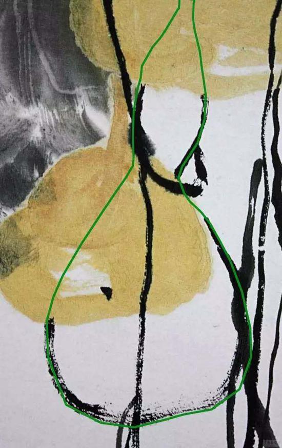 老人想画藤蔓,可心里想的还是葫芦。a