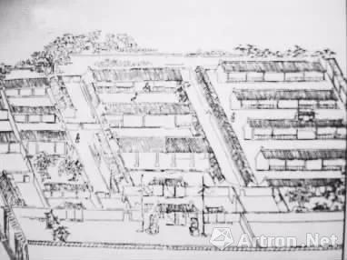 清人描绘的安定书院,图自《扬州晚报》2015年6月27日