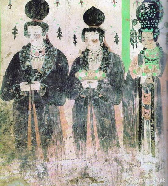 第61窟(五代)《回鹘公主供养像》