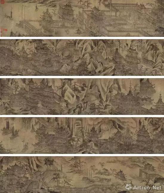● 元王振鹏《大明宫图》