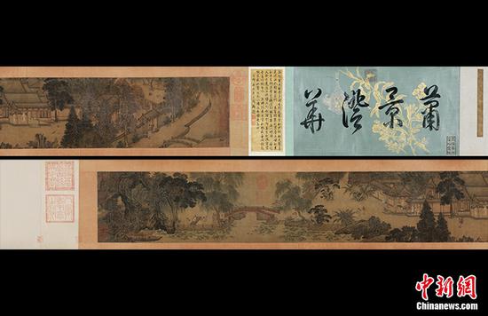 南宋画院画家所作《汉宫秋图》6月17日拍出1.242亿元人民币。 主办方供图