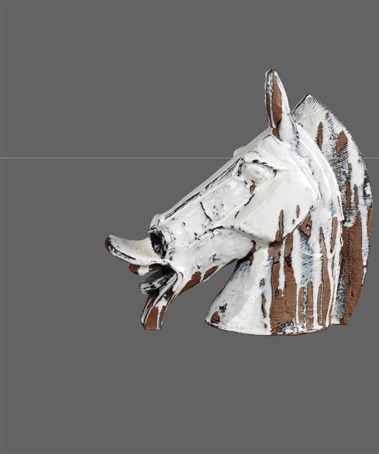 穆罕默德·雷扎·拉赫曼(孟加拉) 自由——马39×14×37cm 2014年 中国美术馆藏