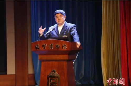 资料图:故宫博物院院长单霁翔