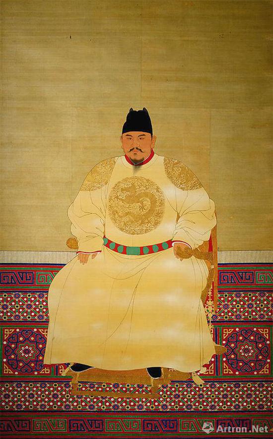 明太祖 洪武帝坐像 台北故宫博物院藏