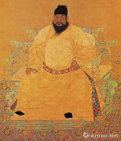 《明宣宗坐像》台北故宫博物院藏