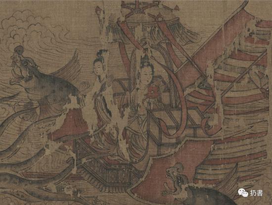 东晋 顾恺之《洛神赋图》卷(细节)