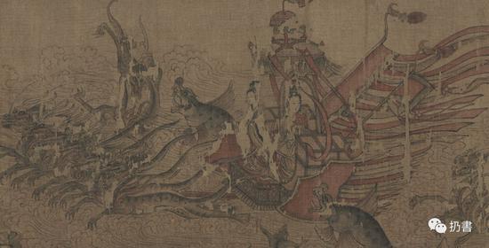 东晋 顾恺之《洛神赋图》卷(细节)