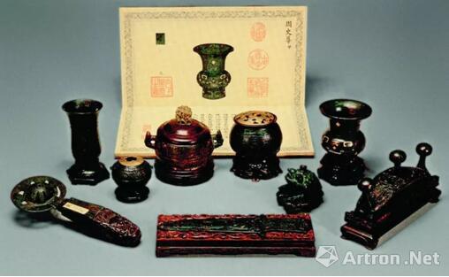 清乾隆范金作则多宝格及图册台北“故宫博物院”藏