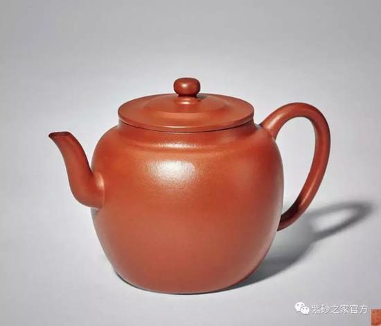 康熙 惠逸公制朱泥莲子壶