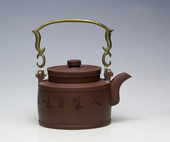 双线提梁 艺术家汤鸣皋作品