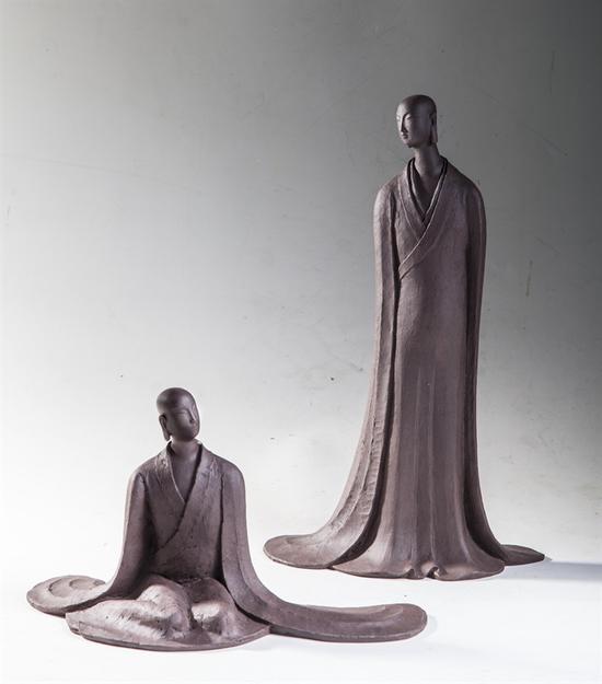 艺术家周刚作品 水云间 泥料:紫泥 年代:2016