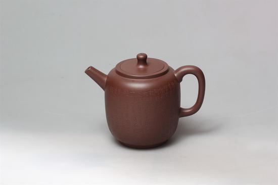 艺术家吴燕群作品 大彬莲子 泥料:紫泥 年代:2016 容量:400CC