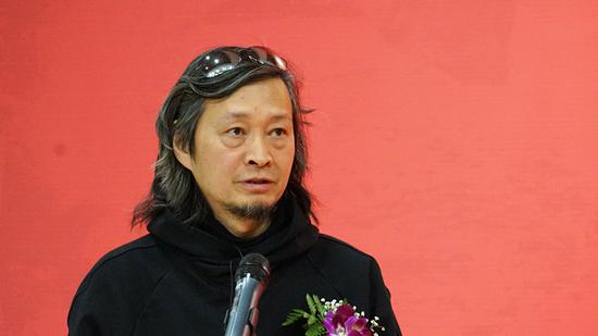 中国国家画院创作研究部主任何加林致辞