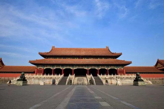 一层须弥座代表:太和门