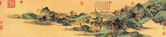 董其昌《昼锦堂书画合》卷 吉林省博物院藏
